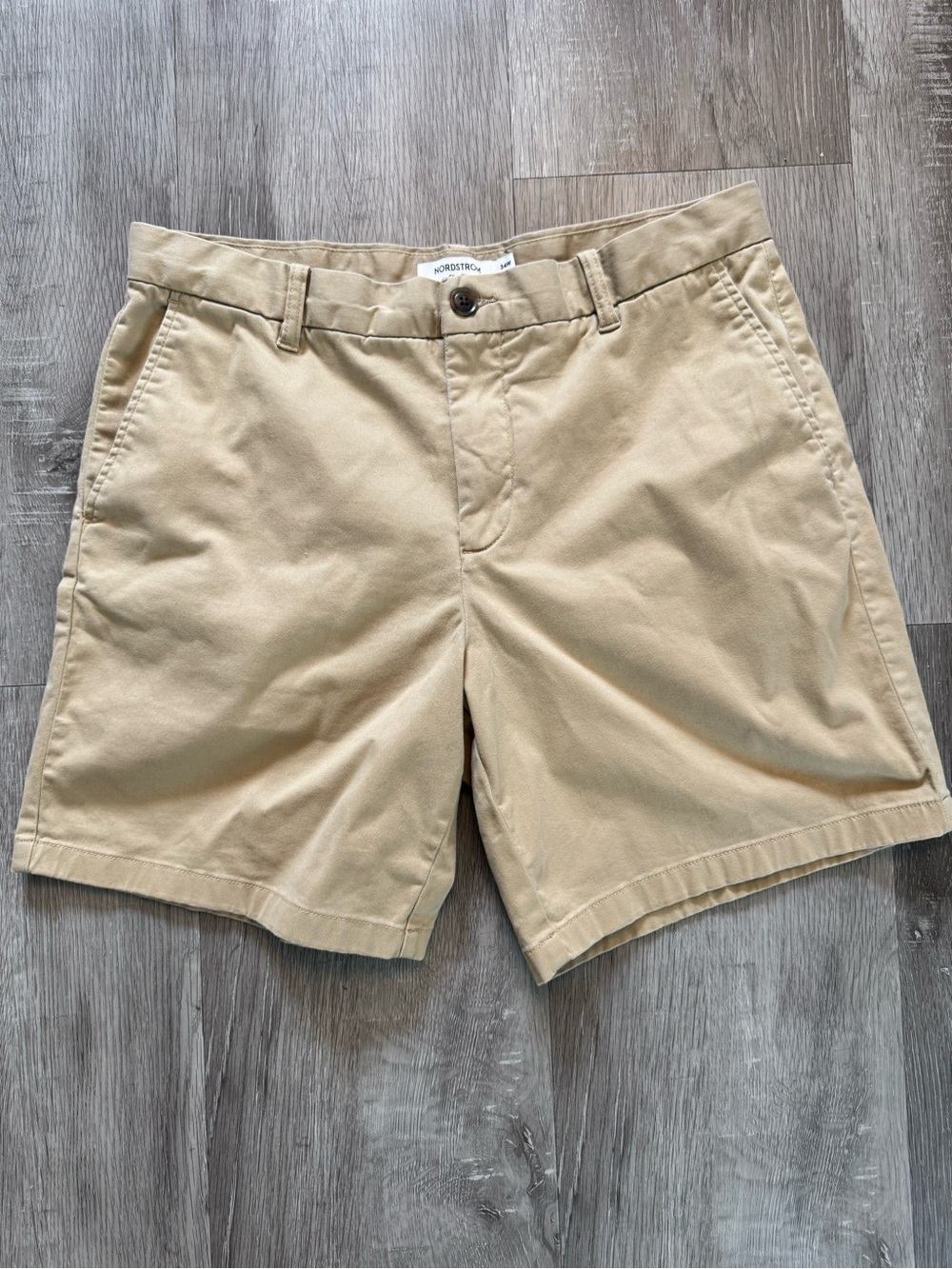 Nordstrom Slim Fit Khaki Shorts